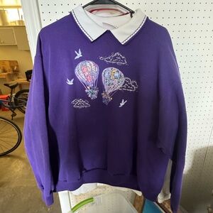 Vintage sweater morning sun